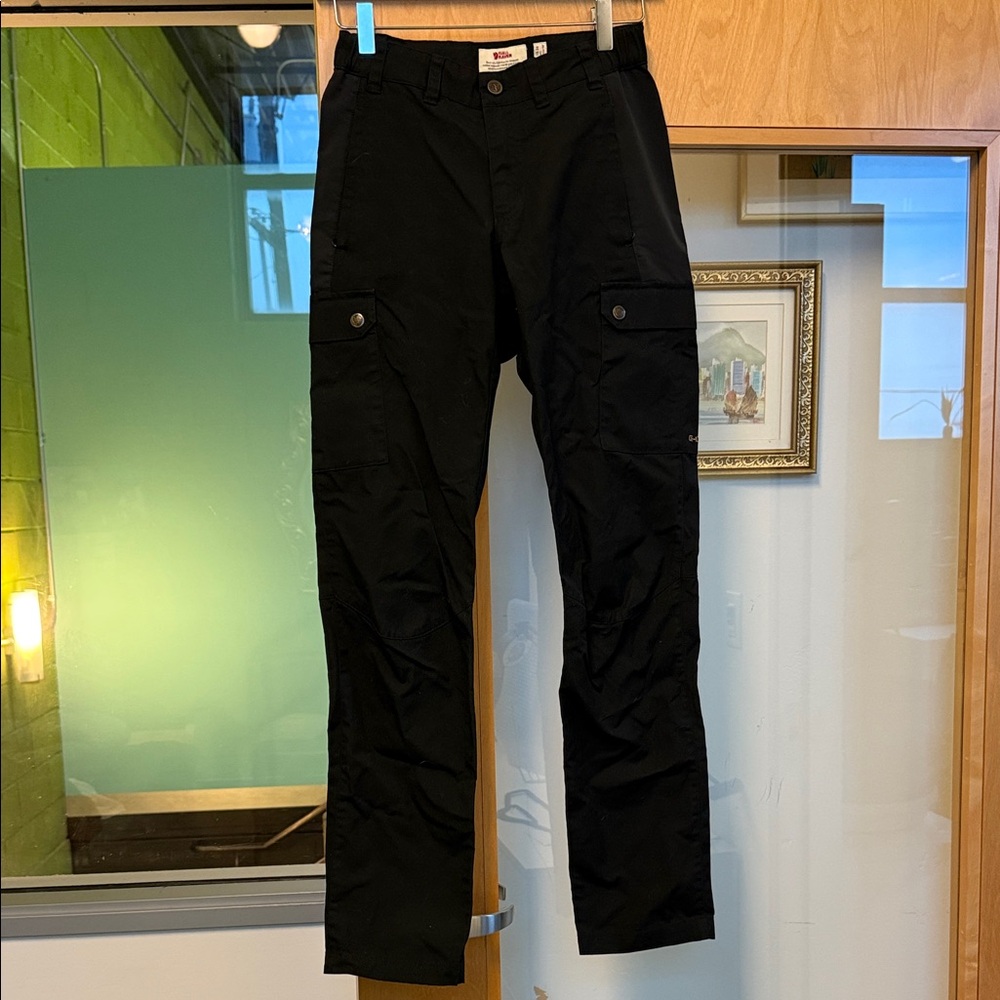Fjallraven Women’s Black Cargo Pants